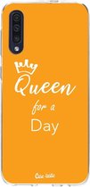 Casetastic Samsung Galaxy A50 (2019) Hoesje - Softcover Hoesje met Design - Queen for a day Print
