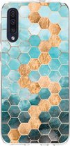Casetastic Softcover Samsung Galaxy A50 (2019) - Honeycomb Art Blue