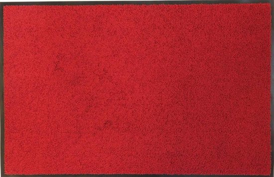 Ikado  Ecologische droogloopmat rood  38 x 58 cm