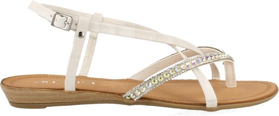 Scapa Taupe Sandalen - belclic.com