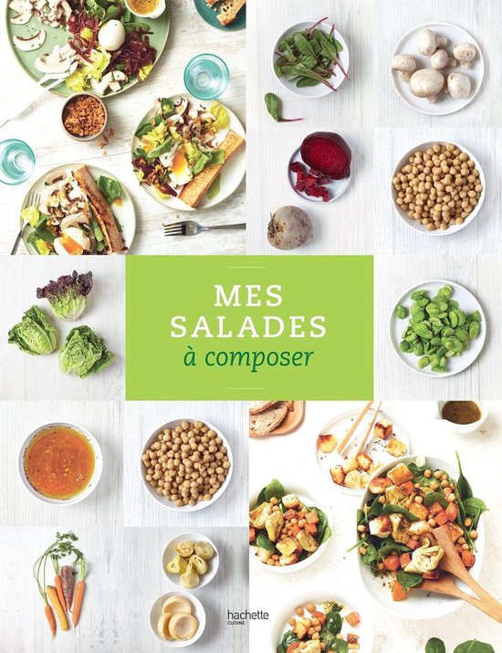 Mes salades à composer - cover