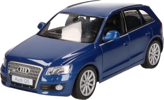 Modelauto Audi Q5 blauw 1:24 - speelgoed auto schaalmodel | bol.com
