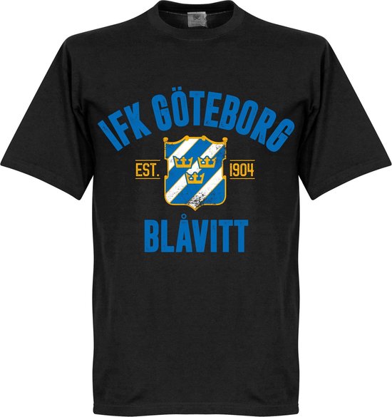 Goteburg Established T-Shirt - Zwart - 5XL