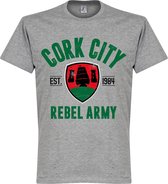 Cork City Established T-Shirt - Grijs - XXL