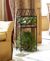 Plantenrek Maison met standaard - zwart