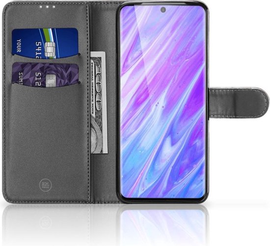Coque Samsung Galaxy S20 Ultra Etui Housse pour Marbre Gris