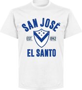 Club San Jose Established T-Shirt - Wit - S