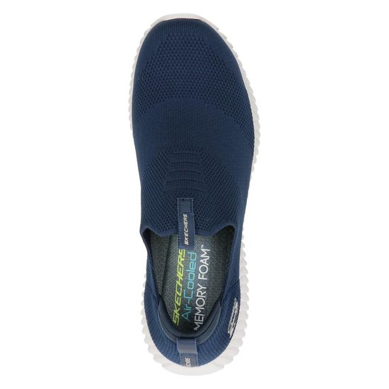 Skechers heren instapschoen - Blauw - Maat 47,5 | bol.com