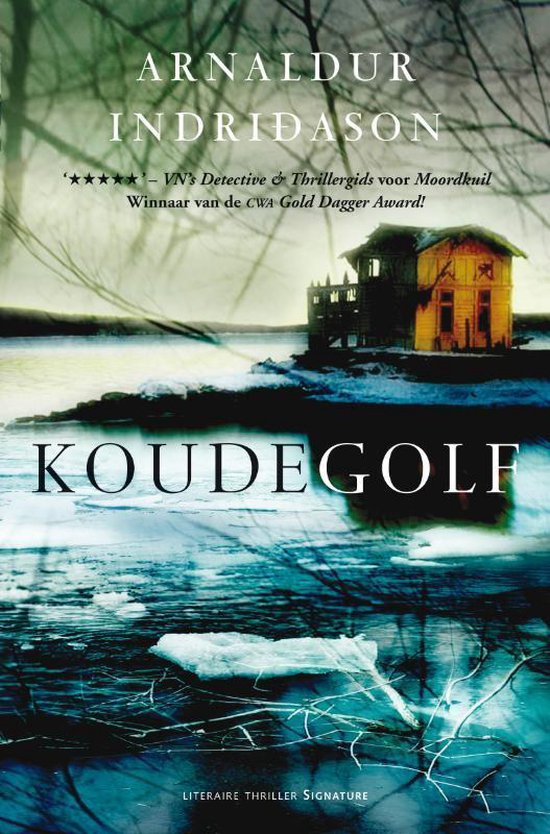Cover van het boek 'Koudegolf' van Arnaldur Indridason
