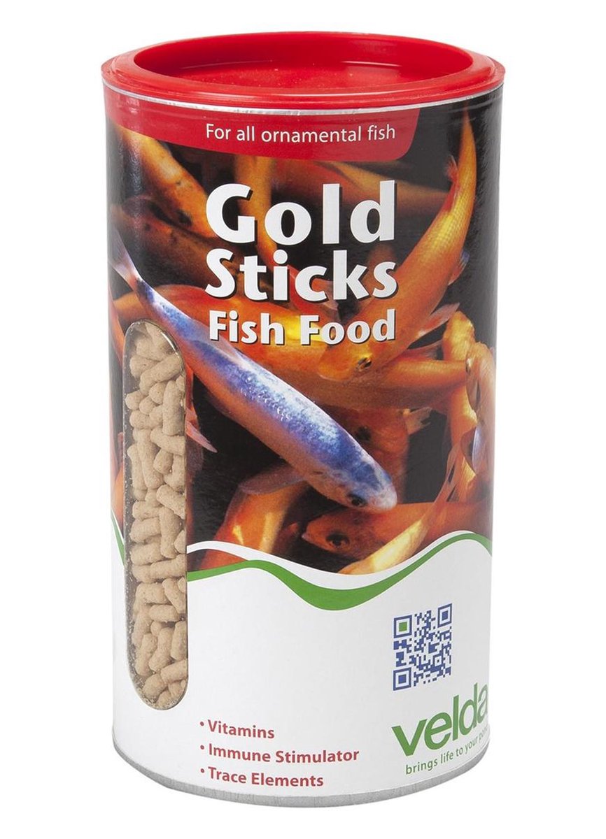 velda gold flakes fish food