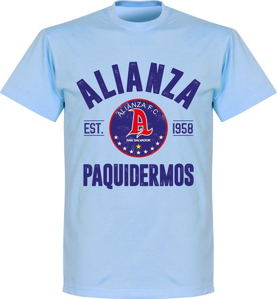 Alianza Established T-shirt - Licht Blauw - M