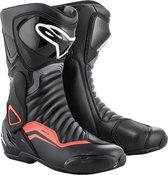 Alpinestars SMX-6 V2 Zwart Grijs Rood Fluo - Maat 48 - Laars