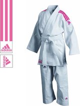 Adidas Judopak J350 Club Wit/Roze 130cm