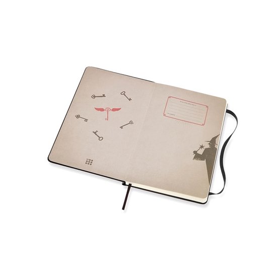 Moleskine LE Harry Potter Notebook Large Ruled Leviosa