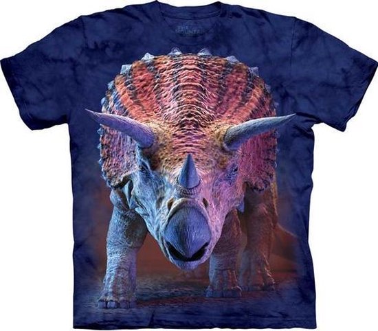 The Mountain KIDS T-shirt Charging Triceratops T-shirt unisexe L.