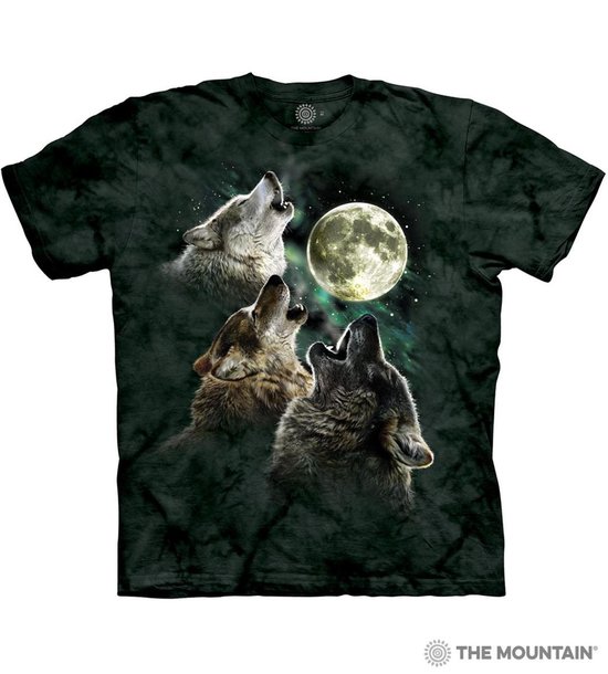 KIDS T-shirt Three Wolf Moon S
