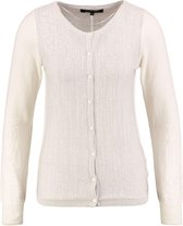 Vila joy vest met zilverdraad valt kleiner - Maat M