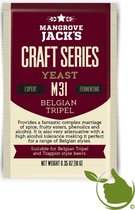 Gedroogde biergist Belgian Tripel M31 – Mangrove Jack’s Craft Series - 10 g