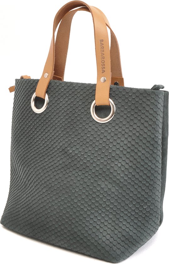 Barbarossa Stretto Shopper Small 855-270 Bottle Green