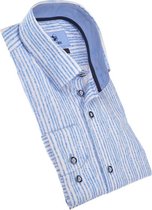 Culture Lange mouw Overhemd - 215305-Modern Bleu (Maat: XL)