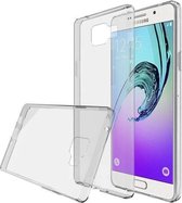 Samsung Galaxy A3 2016 Glazen Screenprotector + Met Gratis Ultra Dunne TPU silicone case hoesje
