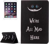 iPad Mini 4 Book Case met We're All Mad Here