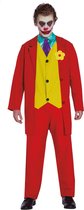 FIESTAS GUIRCA, S.L. - Rode gestoorde joker clown kostuum voor volwassenen - XL - Volwassenen kostuums