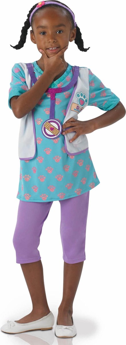 RUBIES UK - De Speelgoeddokter kostuum voor meisjes - 92/98 (2-3 jaar) - Kinderkostuums
