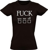 F*CK me, you, off dames t-shirt | funny | cadeau | grappig | maat XXL