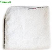 VipBlanket Bamboo-badstof  90x90 - Grijs met witte bies