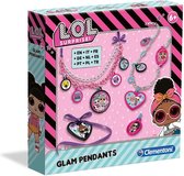 Clementoni - Knutselsieraden LoL Glam Pendants!  - Hobbypakket