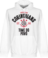 Corinthians Established Hoodie - Wit - S