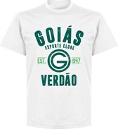 T-Shirt Goias Esporte Clube Established - Blanc - 3XL