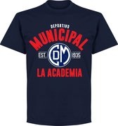 Deportivo Municipal Established T-Shirt - Navy - 4XL