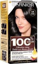 GARNIER 100% bruine permanente kleuring intens zwart