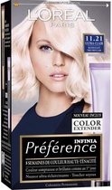 L'OREAL PARIS Voorkeur voor permanent haarkleur 11.21 - Zeer licht ijskoud blond