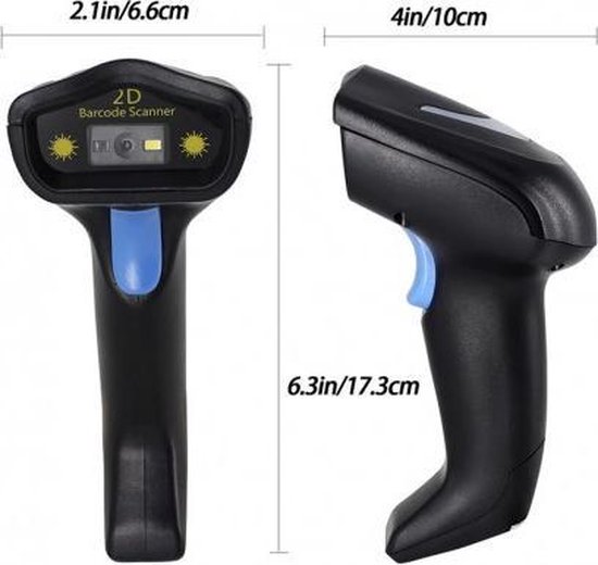 Symcode Wireless 1D / 2D Scanner Barcodescanner 2,4 GHz | bol