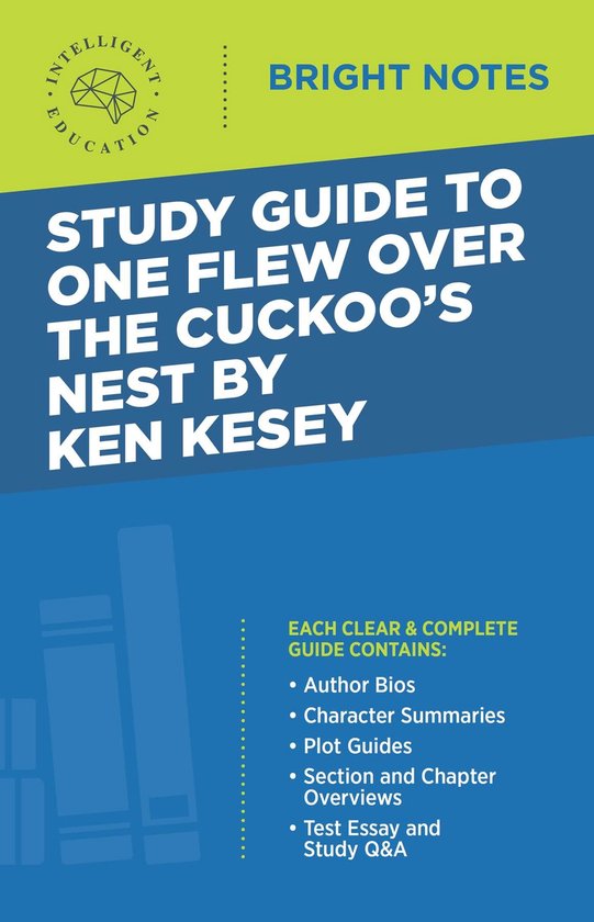 Bright Notes - Study Guide to One Flew Over the Cuckoo's Nes ... - cover