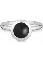 Quinn - zilveren ring met onyx - 02183862