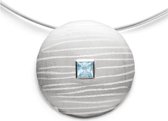 Bastian Inverun Dames BI-25961 Aanhanger, halssieraden zilver