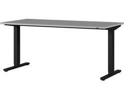 Germania Agenda Elektrische Zit Sta Bureautafel Grijs/Zwart