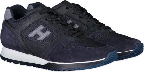Hogan Sneaker Blauw - Maat 45 - Heren - Lente/Zomer Collectie - Leer;Suède  | bol
