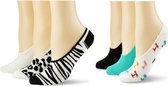 Happy Socks 6-Pack Liner Socks Verrassingspakket, Maat 41/46