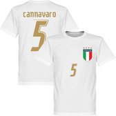 Italië Cannavaro T-shirt 2006 - S