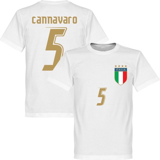 T-shirt Italie Cannavaro 2006 - S