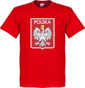Polen Logo T-Shirt - Rood - XL