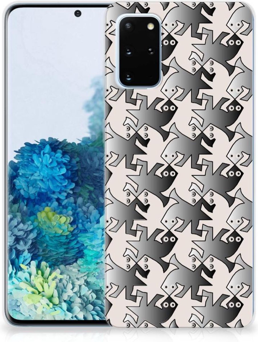 Samsung Galaxy S20 Plus TPU Hoesje Salamander Grey