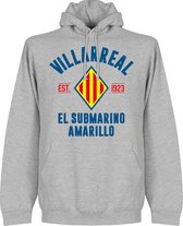 Villarreal Established Hooded Sweater - Grijs - XL