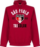 Sao Paulo Established Hooded Sweater - Rood - S