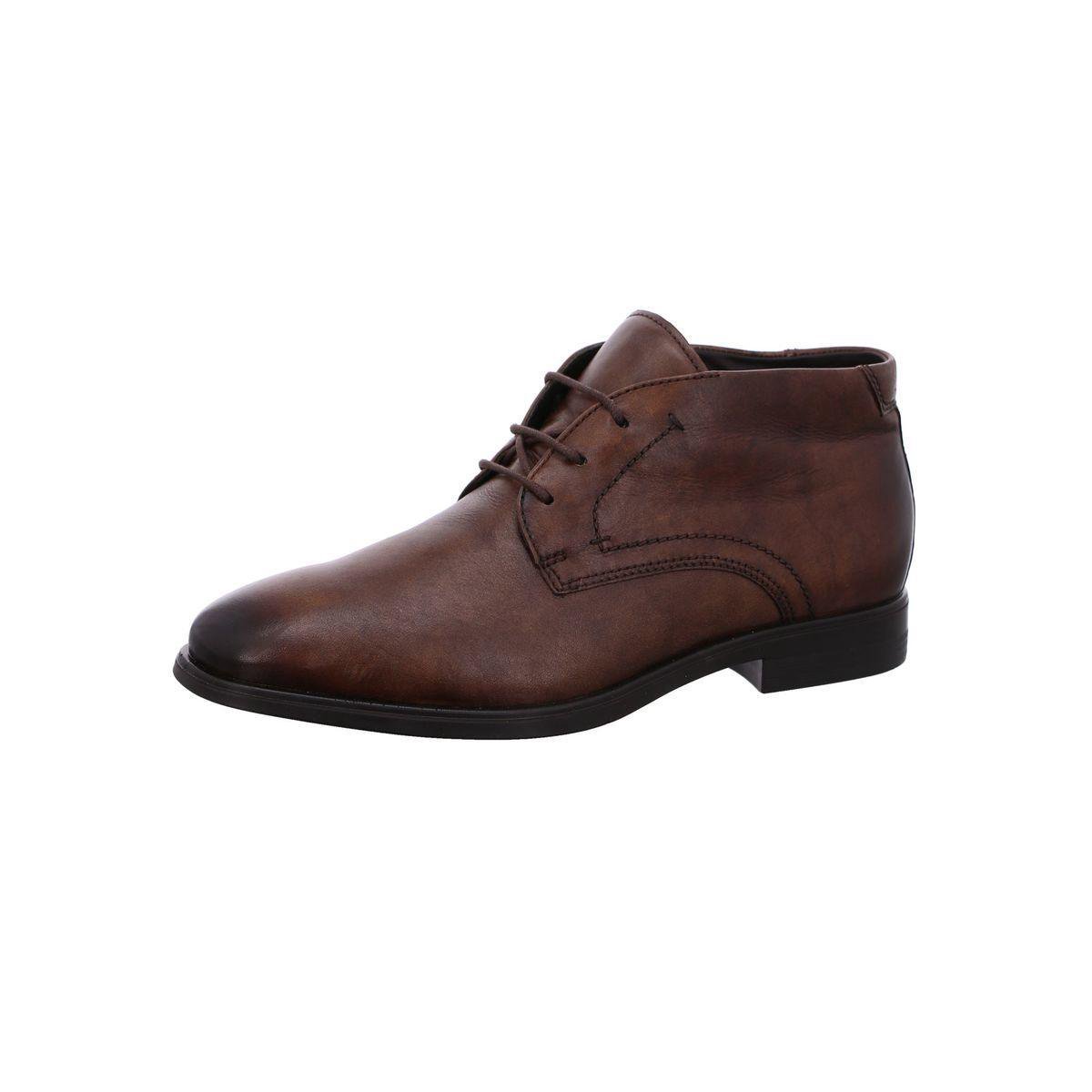 ECCO Melbourne Heren Veterschoenen Bruin - Schoenen.nl